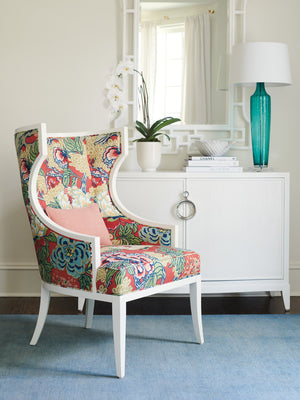 Lexington Dover Chair: Modern Traditional Design With Bright Colors, Luxurious Comfort, And Unique Style Elements  Wood 1782-11aa-40