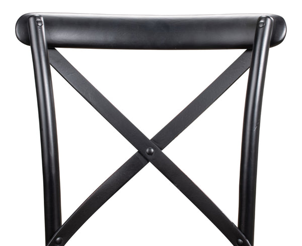 Sarreid Tuileries Gardens Side Chair Set Of 2 - Elegant Birch Design With Stunning Shanghai Black Finish Black  17906