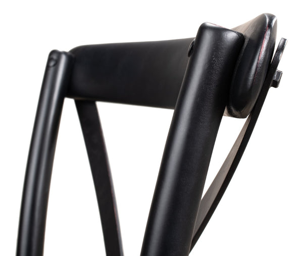 Sarreid Tuileries Gardens Side Chair Set Of 2 - Elegant Birch Design With Stunning Shanghai Black Finish Black  17906