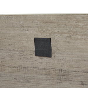 English Elm Furniture Style Dog Crate Side Table on Wheels with Double Doors, Lift-Top, Grey — Safe, Mobile, 38.58"w x 27.36"h W116291737