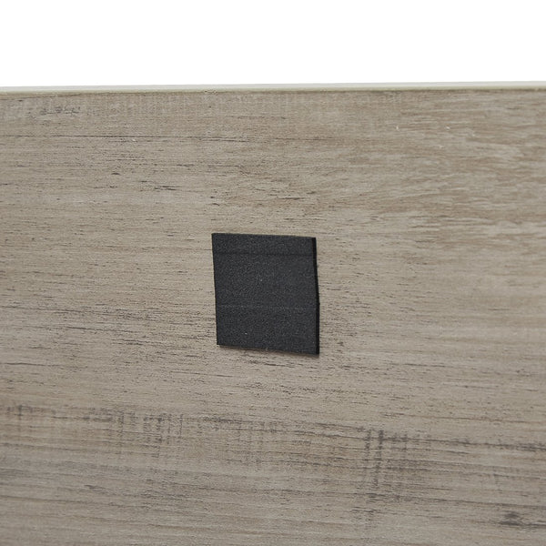 English Elm Furniture Style Dog Crate Side Table on Wheels with Double Doors, Lift-Top, Grey — Safe, Mobile, 38.58"w x 27.36"h W116291737