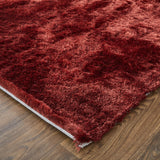 Feizy Rugs Indochine Plush Hand-tufted Polyester Shag Rug - Luxurious High Pile For Contemporary Spaces Red,Orange Polyester 4944550frst000c50