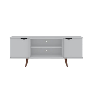 Manhattan Comfort Hampton Mid-Century Modern TV Stand White 17PMC1