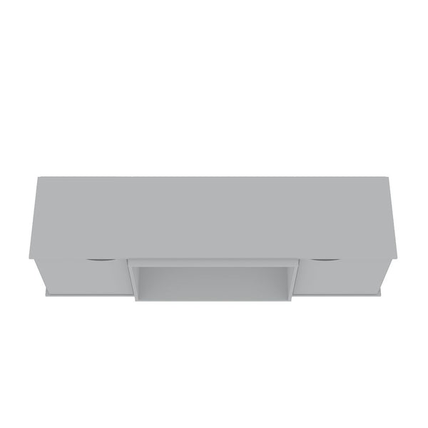 Manhattan Comfort Hampton Mid-Century Modern TV Stand White 17PMC1