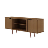 Manhattan Comfort Hampton Mid-Century Modern TV Stand Maple Cream 17PMC5