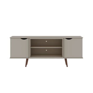 Manhattan Comfort Hampton Mid-Century Modern TV Stand Off White 17PMC6