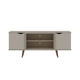 Manhattan Comfort Hampton Mid-Century Modern TV Stand Off White 17PMC6