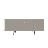 Manhattan Comfort Hampton Mid-Century Modern TV Stand Off White 17PMC6