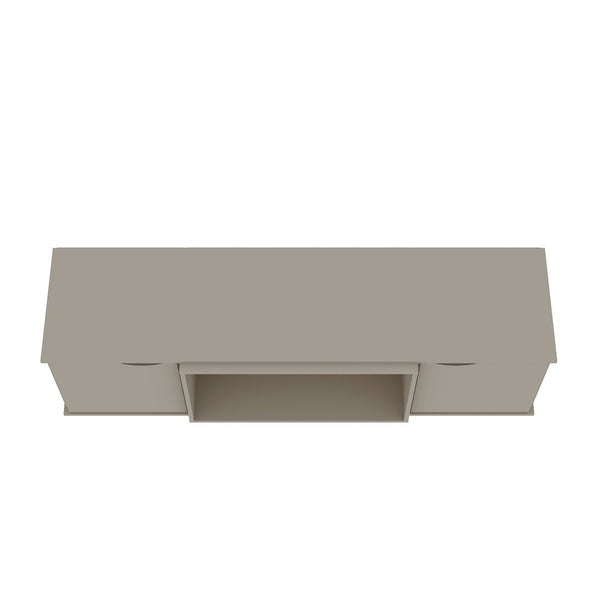 Manhattan Comfort Hampton Mid-Century Modern TV Stand Off White 17PMC6