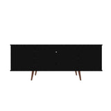 Manhattan Comfort Hampton Mid-Century Modern TV Stand Black 17PMC70