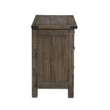 English Elm Jayzen Brown 3-Drawer Nightstand With Felt Lined Top Drawer