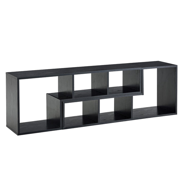 English Elm Modern Modular Mdf Entertainment Center Open Shelving Console for Any Room Layout W3875P435415
