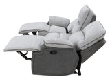 English Elm Steve Silver - Cyprus - Recliner Sofa - Gray