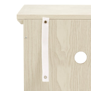 English Elm 70" Modern TV Stand with 23" Electric Fireplace, Faux Stone Mantel, Ample Storage & Cable Management White W2275S00022