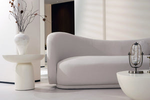 English Elm Comfy Beige Sofa With Durable Kiln-Dried Hardwood Frame, Soft Cushions, And Stylish Accessories W2998P232881