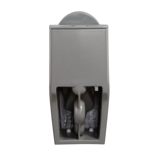 English Elm One-piece Elongated Porcelain Toilet Dual Flush Ada Comfort Height Soft Close Seat Light Grey W1920P425614