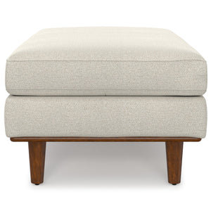 English Elm Morrison Large Rectangular Ottoman - Eco-Friendly, Stylish Centerpiece For Modern Living Rooms & Comfort B136P364271