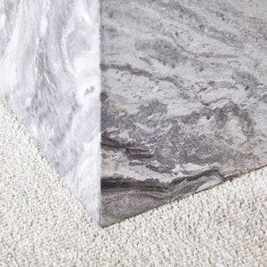 English Elm 39.3*23.6*12 Grey Stone Pattern Coffee Table - MDF Luxury Finish, Ready-to-Use Accent for Modern Homes W1151P242267