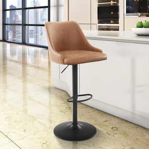 OSP Home Furnishings Sylmar Height Adjustable Stool Sand