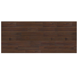 English Elm Lowry Solid Acacia Wood Sideboard with Industrial Legs and Concealed Storage Doors B136P439009