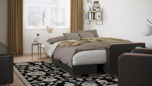 English Elm Primenest Zenaero Convertible Chaise Lounge With Storage - Modern Upholstered Sleeper For Comfort B030P303559-GIGA