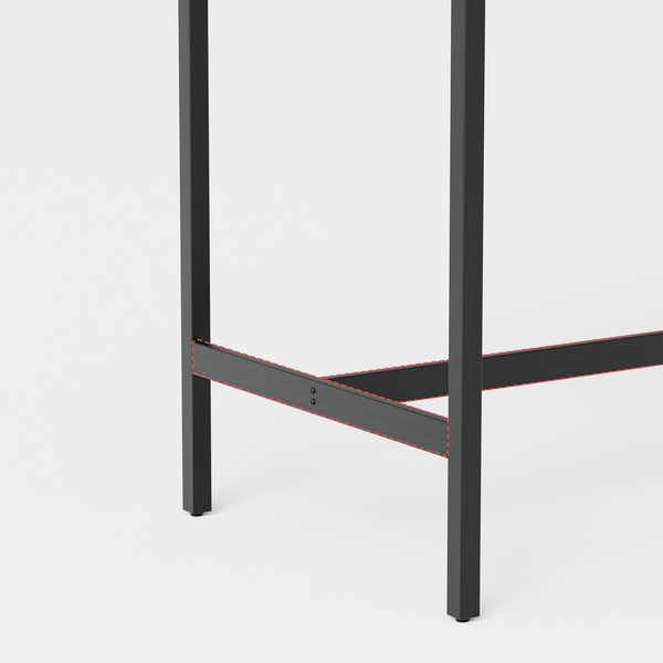 English Elm Bar Table Set With 4 Cushioned Stools, Grey Finish, Space-Saving Design For Modern Dining Areas W3361P323225