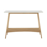 Madison Park Parker Mid-Century Console MP120-1065 Off-White/Natural