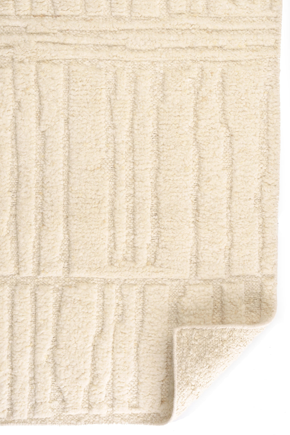 Capel Rugs Vail Luxurious New Zealand Wool Area Rug - Soft, Hand-knotted Design For Cozy, Elegant Spaces Snow 100% Wool 1800rs09001200600