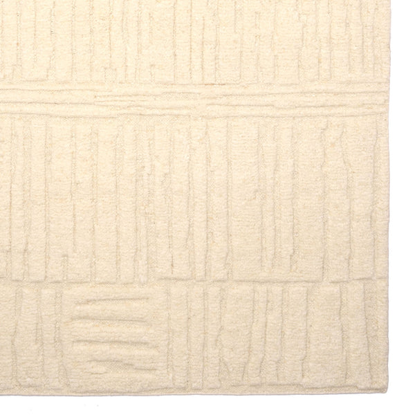 Capel Rugs Vail Luxurious New Zealand Wool Area Rug - Soft, Hand-knotted Design For Cozy, Elegant Spaces Snow 100% Wool 1800rs09001200600