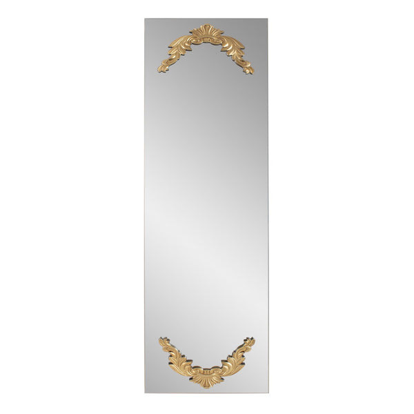 Howard Elliott Adelard Mirror With Gold Accents - Versatile Frameless Design For Stylish Home Decor & Elegance Gold Glass,Mdf 180009-howard-elliott