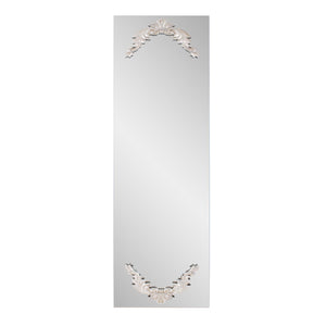 Howard Elliott Adelard Mirror With Gold Accents - Versatile Frameless Design For Stylish Home Decor & Elegance Silver Glass,Mdf 180010-howard-elliott