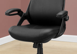 English Elm Office Gaming Chair with Ergonomic High-Back, Thick Padded Seat, Tilt Lock, 360° Swivel Mobility Black 28 L x 13 W x 25 H B2710P219674