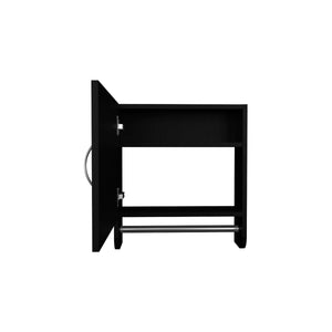 English Elm Medicine Compact Wall Cabinet with Mirror Door, Engineered Wood Storage, Durable, Space-Saving Design Black 20.28 L x 18.31 W x 2.36 H B097P250834