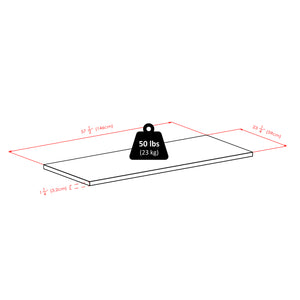 Winsome Wood Kenner Modular Desk-table Top For Custom Home Office Setup | Reclaimed Wood Finish, Mobile Design Reclaimed Wood Composite Wood 18058-winsome-wood