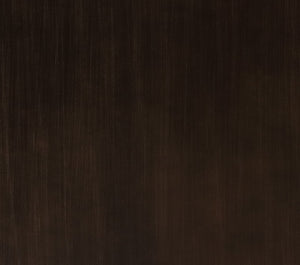 English Elm Diya Forged Bronze Console Cabinet with Espresso Finish, 3D Geometric Facade, Jewelry Tray & Storage B2726P285783