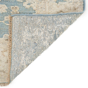 Capel Rugs Winthrope Hand-knotted Wool Rug – Luxurious Traditional Design With Timeless Elegance And Durability Azure, Ivory 100% Wool 1812rs09001200440