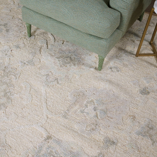 Capel Rugs Winthrope Hand-knotted Wool Rug – Luxurious Traditional Design With Timeless Elegance And Durability Ivory, White 100% Wool 1812rs05000800600