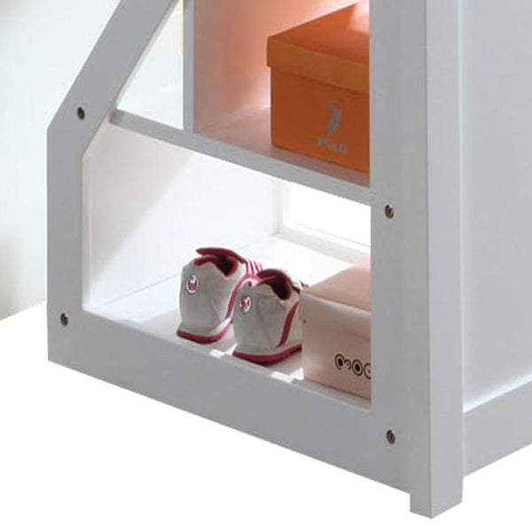 English Elm White Twin Loft Bed with Built-In Desk, Chest & Storage Ladder — Convertible Swivel Desk, Sturdy Slats, Smooth Drawers B062S00463