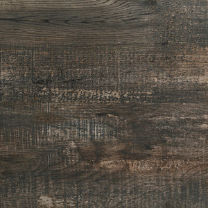 English Elm Fraser Rustic Two-Tone Pine 6-Drawer Dresser Cabinet with Weathered Brown Top, Splayed Legs, 60" B062P378459