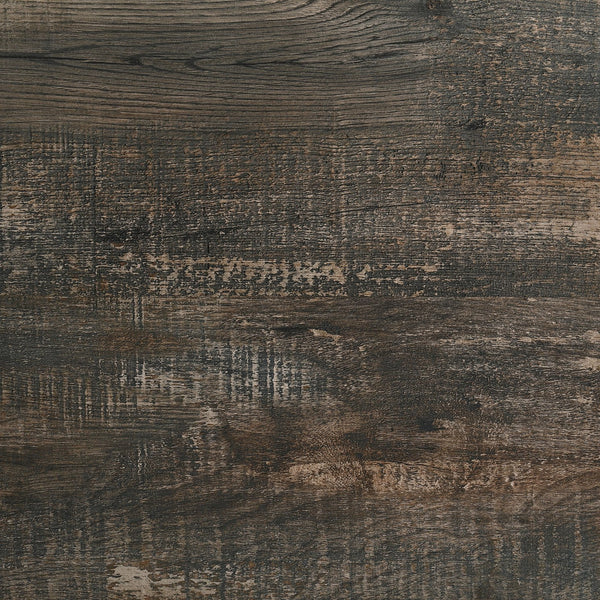 English Elm Fraser Rustic Two-Tone Pine 6-Drawer Dresser Cabinet with Weathered Brown Top, Splayed Legs, 60" B062P378459