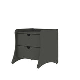 Coney Nightstand in Grey 181GMC9 Manhattan Comfort