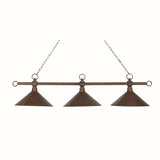 Designer Classics 58'' Wide 3-Light Linear Chandelier - Antique Copper 182-AC-M2 Elk Lighting