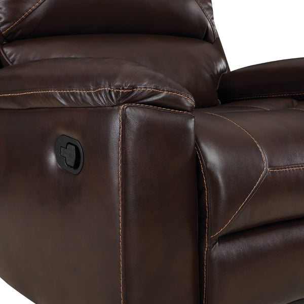 OSP Home Furnishings Santiago Recliner  Espresso