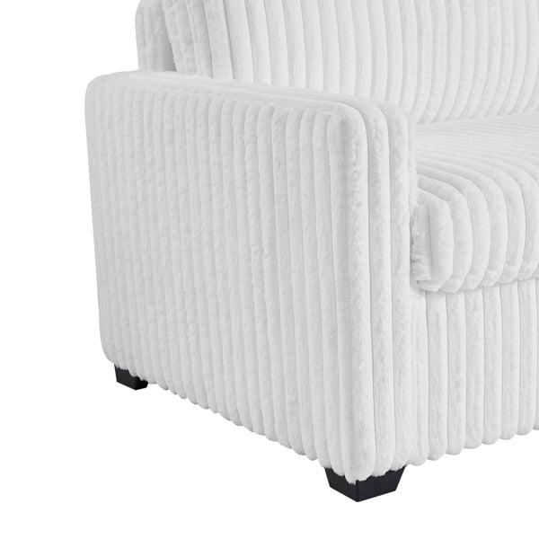 English Elm Living Room Chesterfield Tufted Sofa Set In Soft Chenille Fabric – Elegant, Durable & Easy Care! W1708S00040