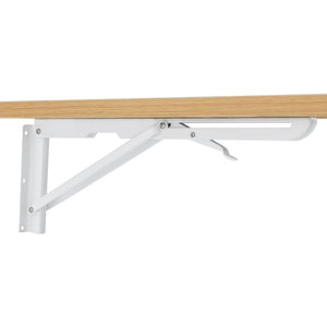 English Elm Laundry Wall Mounted Folding Table – Space-Saving Design, Perfect For Home Office, Kitchen & More! W3226P278937