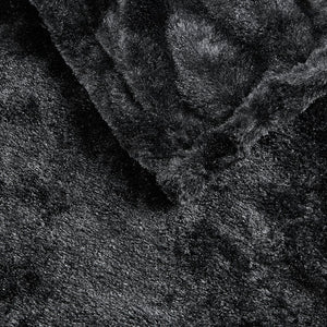 JLA Home Beautyrest - Faux Oversized Heated Throw with Ultra-Soft Faux Fur, Low-EMF Secure Comfort Heat, 3 Levels, 5-Year Warranty BR50-0750