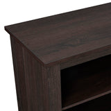 English Elm Walker Edison - Modern Transitional Wood 70" Fireplace Tv Stand For 80" Tvs With 2 Shelves - Espresso