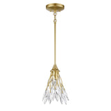 Flora Grace 7'' Wide 1-Light Mini Pendant - Champagne Gold 18304/1 Elk Lighting