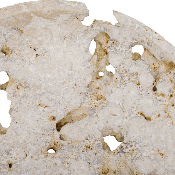 Uttermost Carved Natural Stone Decorative Bowl Weathered Organic Texture Indoor Outdoor