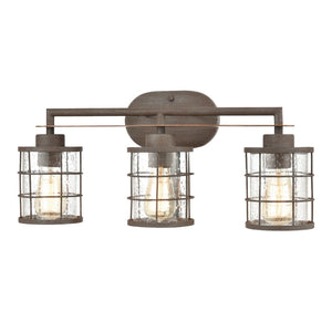 Gilbert 24'' Wide 3-Light Vanity Light - Rusted Coffee 18365/3 Elk Lighting